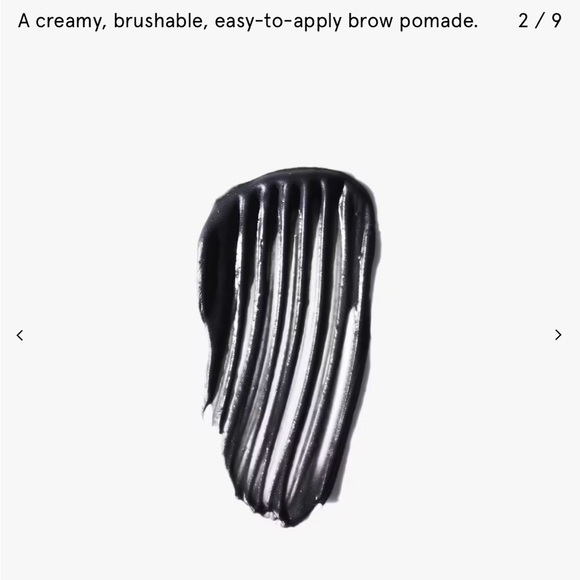 NWT Glossier 🎀 Boy Brow Eyebrow Gel Pomade Black Noir in Box - Picture 3 of 6